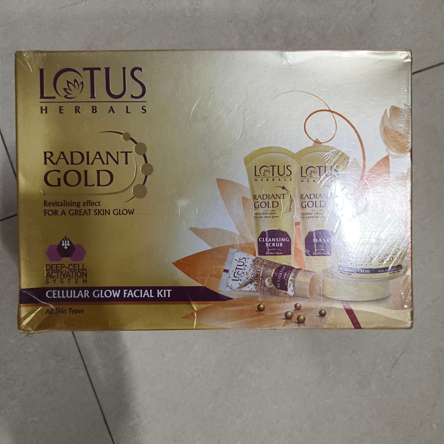 lotus gold facial kit (big)