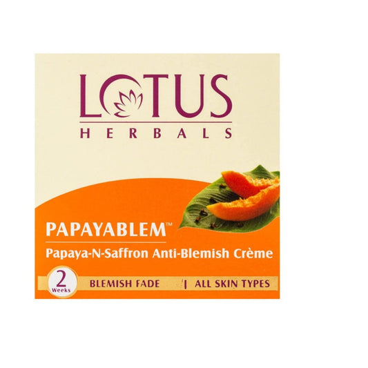 Lotus Papaya Anti blemish cream