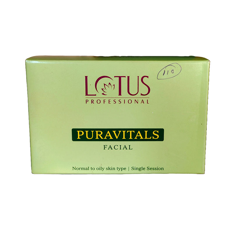 Lotus Puravitals Facial Kit (Single Session Small)