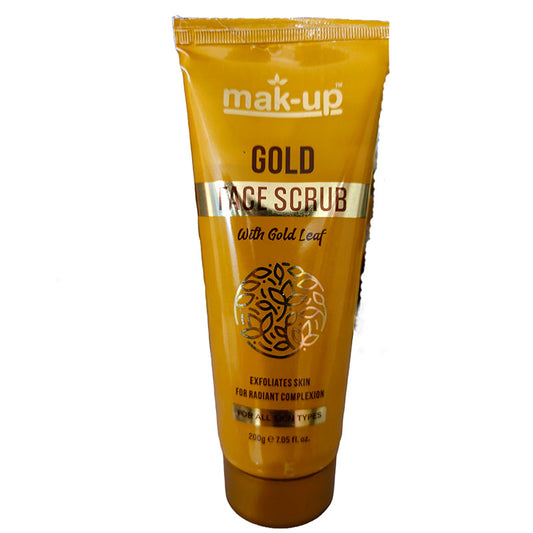 Mak up gold scrub