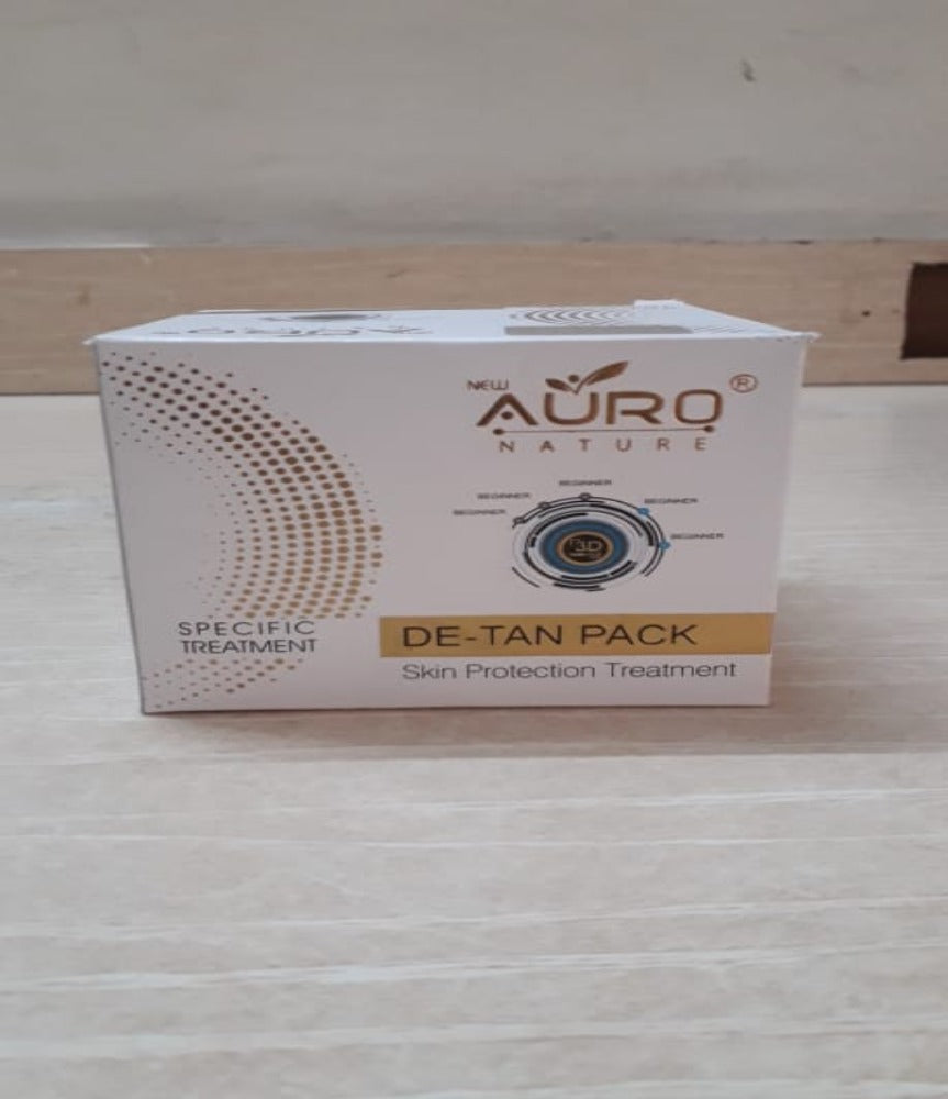 New AURO nature DE-TAN Face Pack